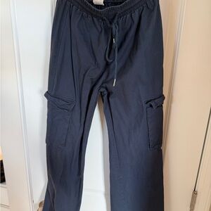 Dark Blue Cargo Pants